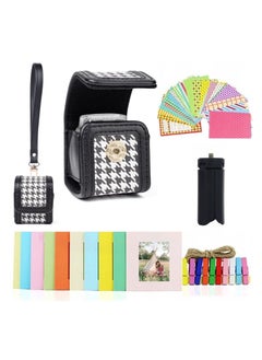 O Ozone 4-in-1 Accessories Set for Fujifilm Instax Pal Camera Case with Wrist Strap Clips Frame Hanging String Stickers Mini Tabletop Tripod-Black  - Image 1