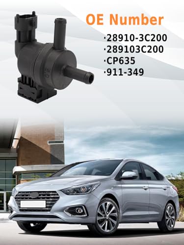 RICH AUTO Vapor Canister Purge Valve For 2012-2018 Hyun-dai Accent Azera Genesis 2013-2019 Kia Cadenza Forte5 Forte Koup Rio Part #28910-3C200，289103C200，CP635，911-349 - Image 3