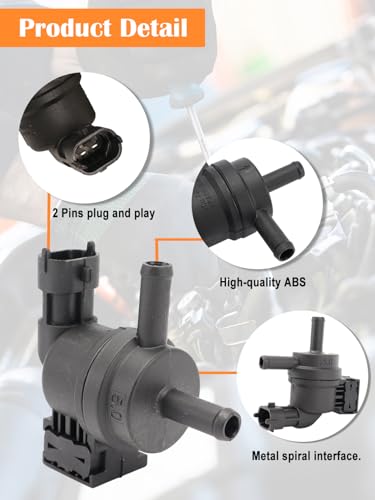 RICH AUTO Vapor Canister Purge Valve For 2012-2018 Hyun-dai Accent Azera Genesis 2013-2019 Kia Cadenza Forte5 Forte Koup Rio Part #28910-3C200，289103C200，CP635，911-349 - Image 4