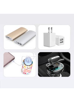 insular USB Bottle Warmer Heater Sleeve 40℃ Constant Temperature Portable Milk Heating Insulation Feeding Bottle Cover Coffee Tea Mug Beverage Warming Bag Heart  - Image 4