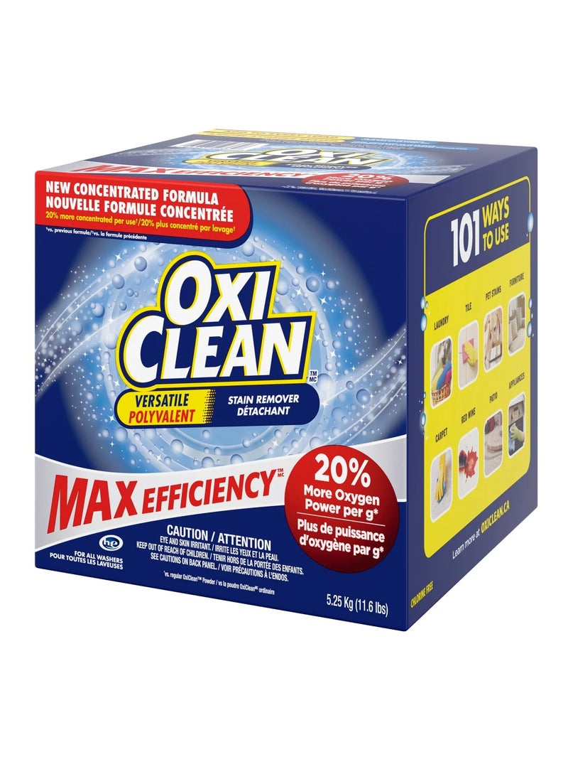 Oxiclean Max Efficiency Stain Remover, 5.25 kg Carpet Cleaner, Kitchen Cleaner, Bathroom Cleaner, All purpose Cleaner.  - Image 2