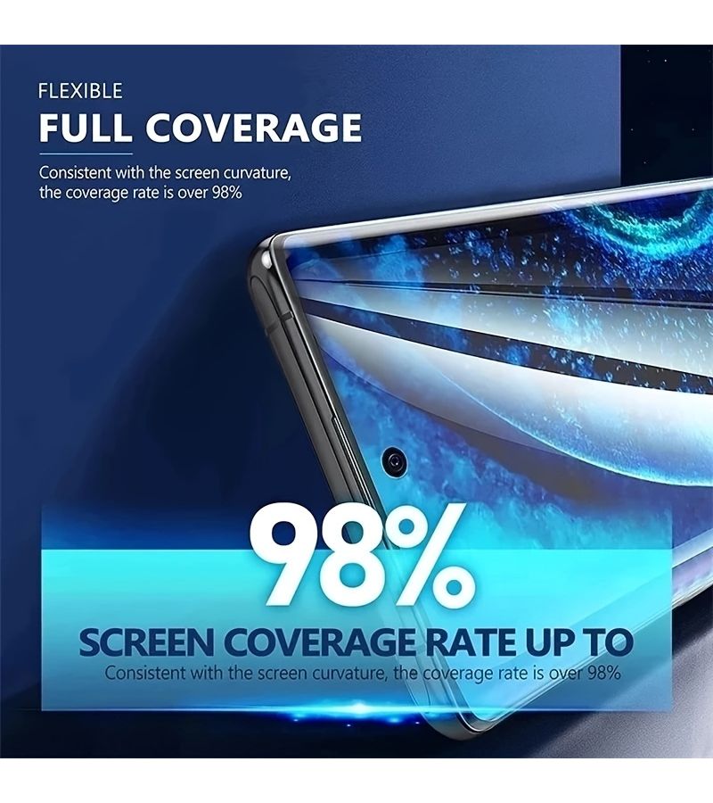6 Pack Hydrogel Film For Galaxy Note 10 Plus Full Screen Clear Protection - Image 2