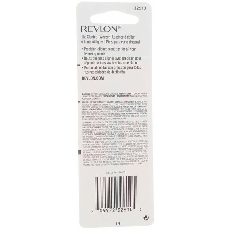 Revlon Stainless Steel Accurate Tweezing 1 ea (Pack of 2) - Image 3
