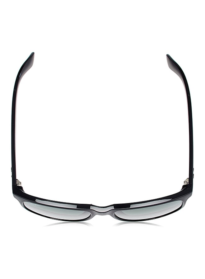Ray-Ban Unisex Full Rim Wayfarer Sunglasses - 4202-6069-71-55 - Lens Size: 55 mm - Black - Image 4