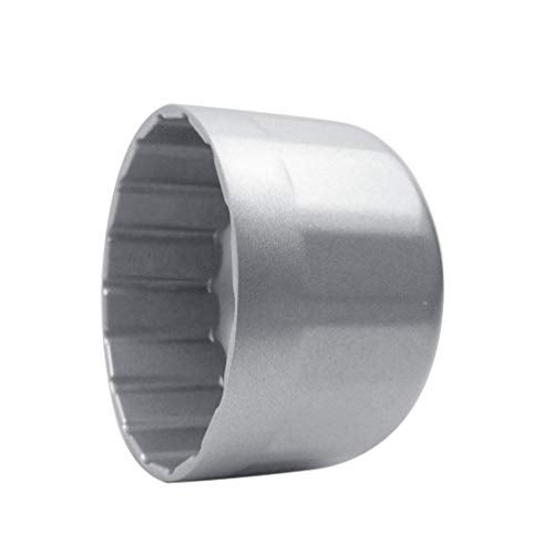 Ibetter 86.6mm 16 Flutes Oil Filter Wrench for Volvo and BMW With 86mm 16 Flutes Cartridge Style Oil Filter Housing Caps, Oil Filter Removal Tool For Changing Oil (silver) - Image 3