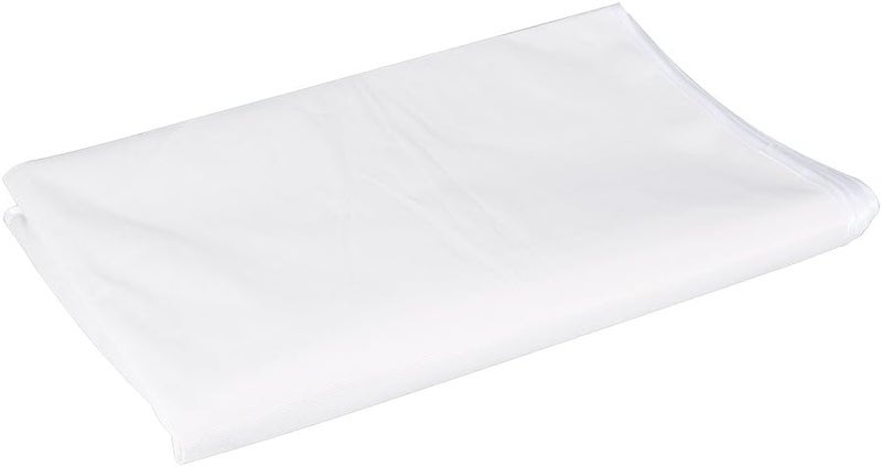 Beauty Massage Sheet Cover with Face Breath Hole, Salon Massage SPA Couch Soft Fabrics Adjustable Margin Bed Cover Protector (White) - Image 1