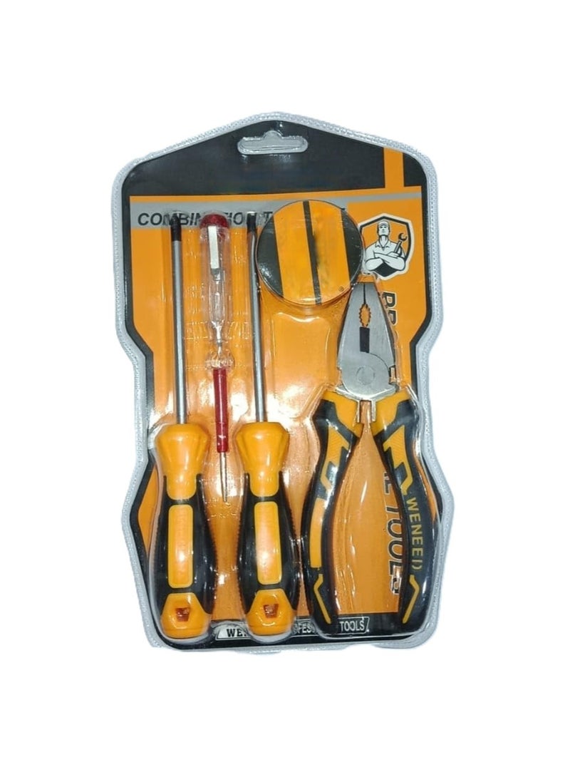 5-in-1 Hand Tool Set – Essential Tools for Home & Electrical Use
