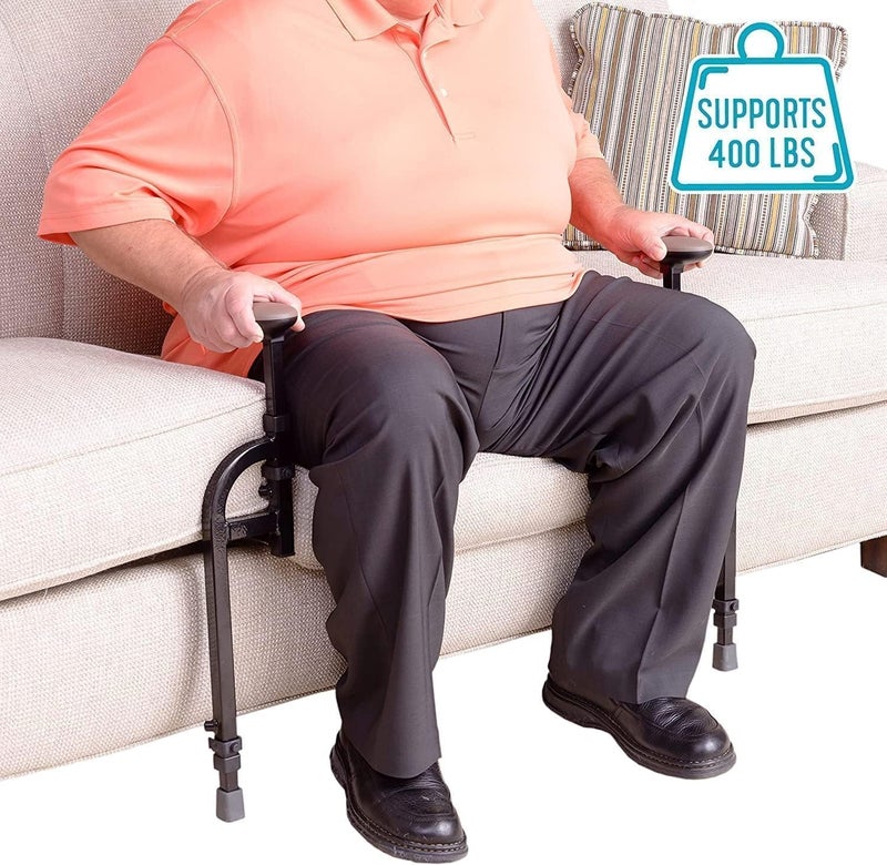 Stander Heavy Duty EZ Stand-N-Go Bariatric, Chair Lift Assist for Elderly, Grab Bar Standing Aid for Seniors, Daily Living Mobility Aid - Image 4