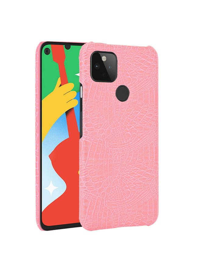 Zaboon Case For Google Pixel 4a 5G Shockproof Crocodile Texture PC + PU Case - Image 1