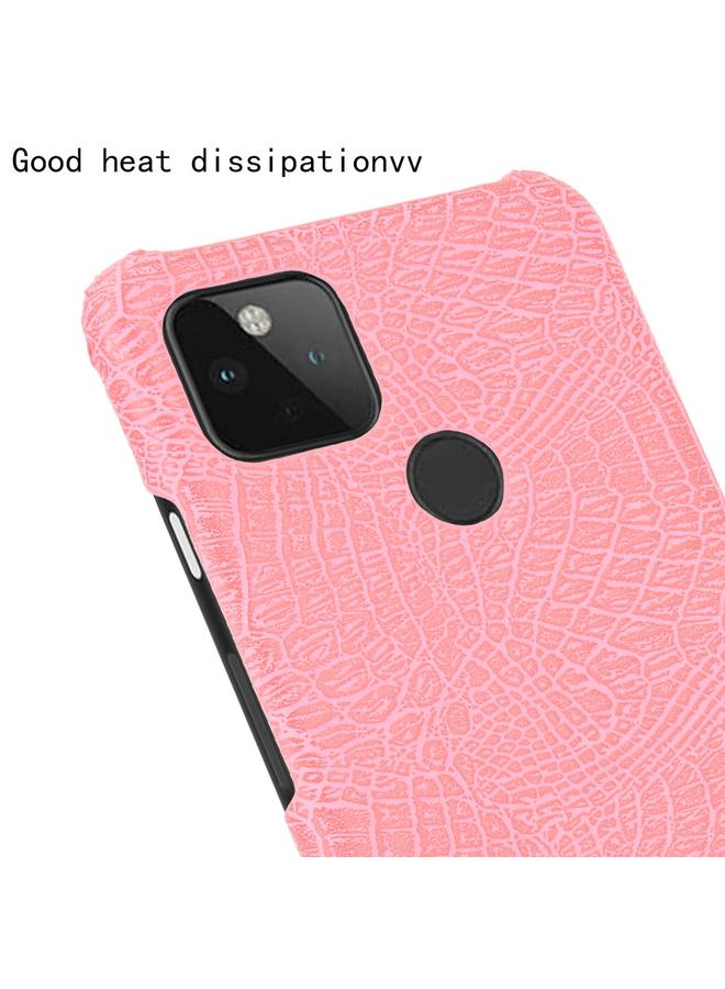 Zaboon Case For Google Pixel 4a 5G Shockproof Crocodile Texture PC + PU Case - Image 5