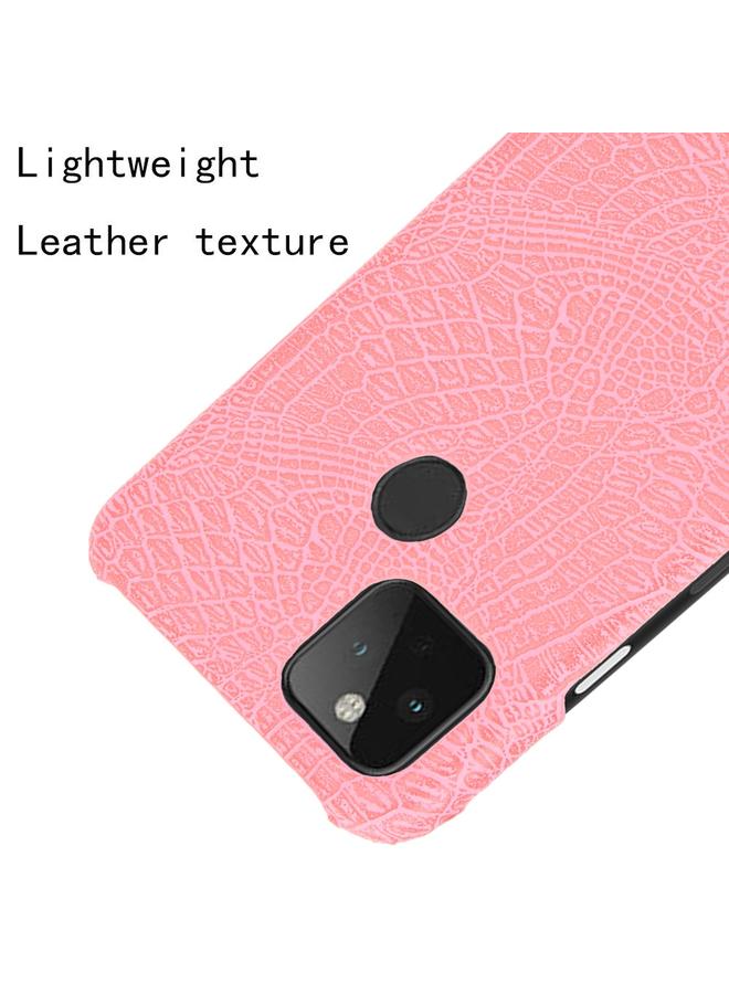 Zaboon Case For Google Pixel 4a 5G Shockproof Crocodile Texture PC + PU Case - Image 4