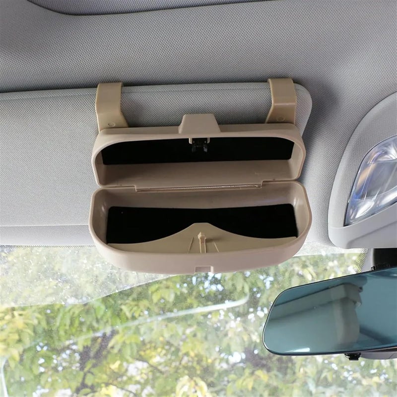 QASULER Car Sunglasses Holder Organizer - Image 3