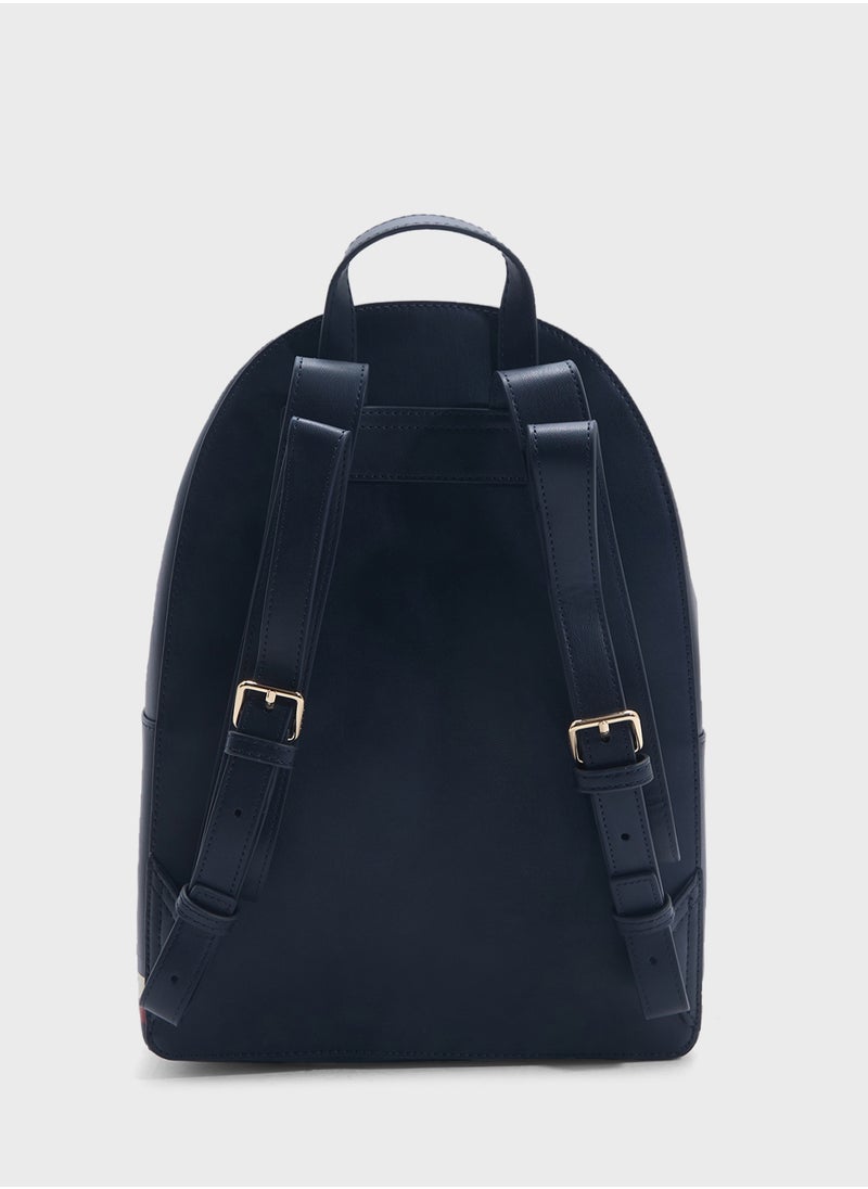TOMMY HILFIGER Logo Detail Top Handle Backpack  - Image 2
