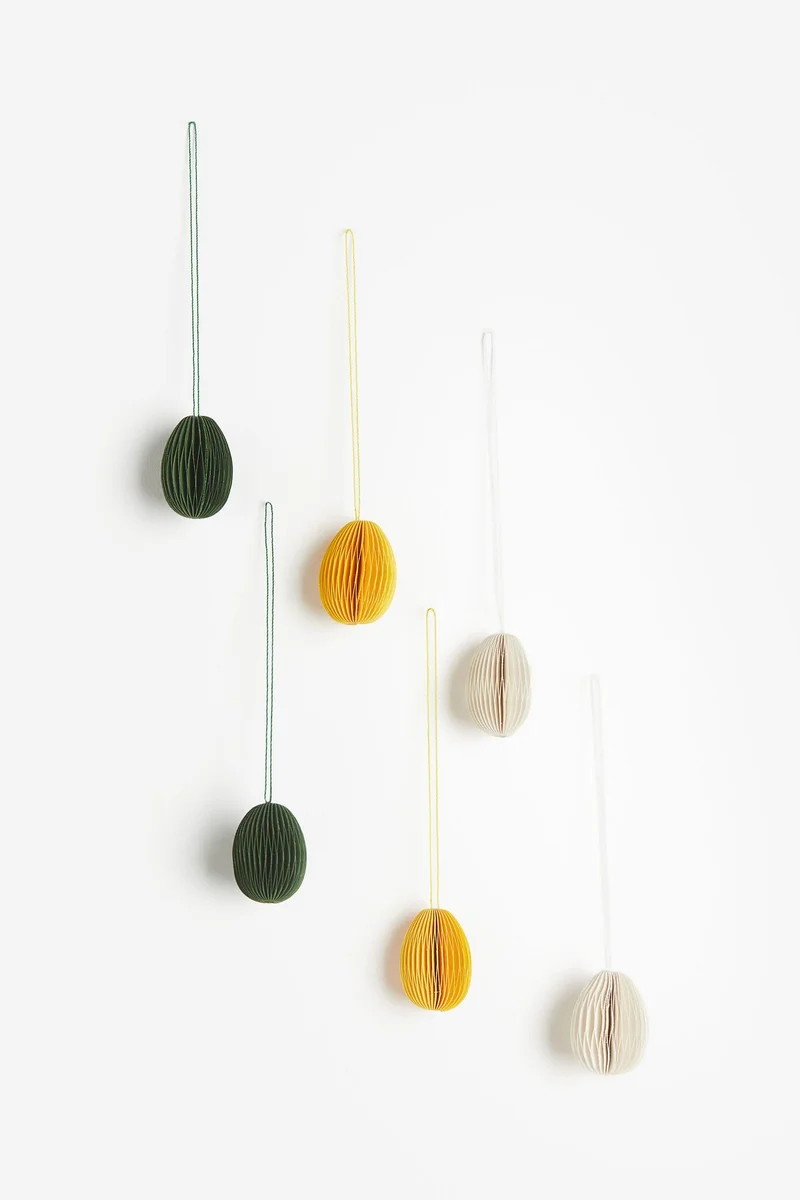 H&M 6-pack Easter decorations