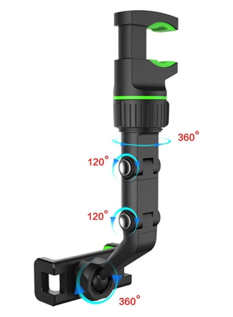 360° Multifunctional Rearview Mirror Phone Holder - Image 4