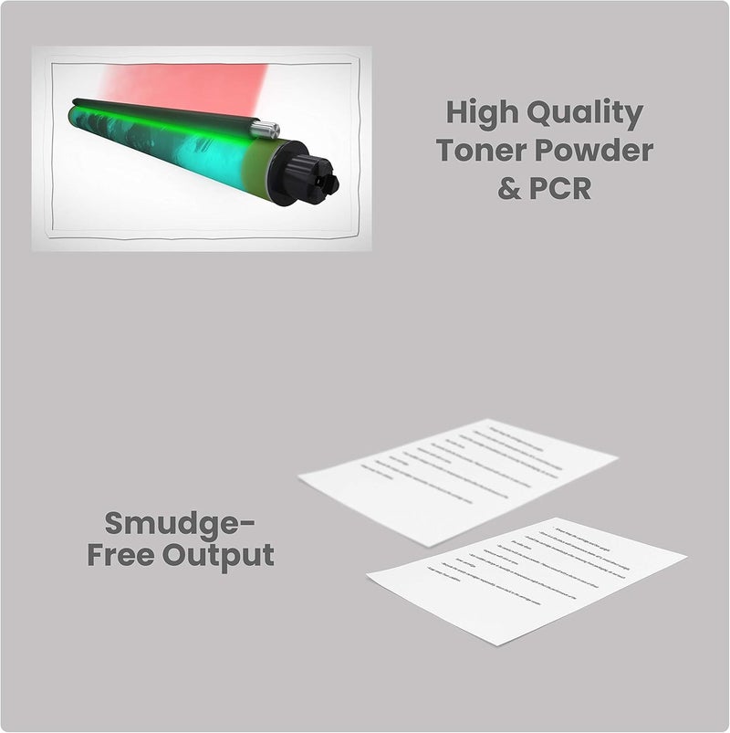 زيبونيكس خرطوشة طابعة ليزر تونر ZEB-LPC88A لطابعات HP Laser Jet P1007/P1008/P1106/P1108، Pro M1136/M1213nf/M1216، Pro M202dw / MFP M128/ M226، أسود - Image 4