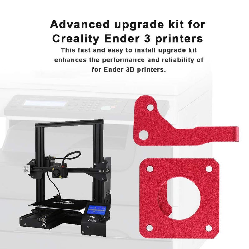 مجموعة تغذية بثق الألومنيوم المطورة مع نوابض لطابعة Ender 3 ثلاثية الأبعاد - Image 3
