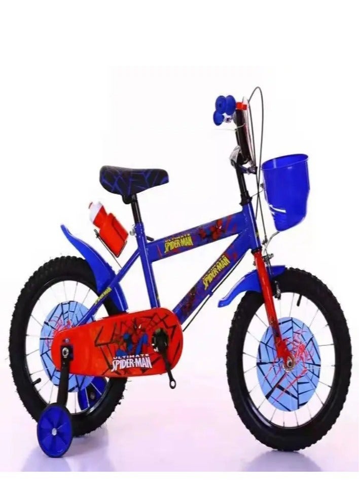 SPIDERMAN 12-Inch Marvel Spiderman Premium Bicycle (blue) - Image 2