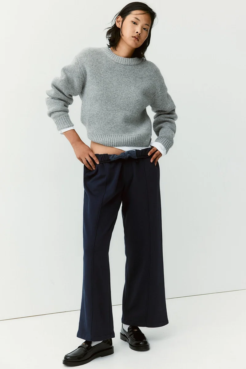 H&M Crease-Front Sweatpants