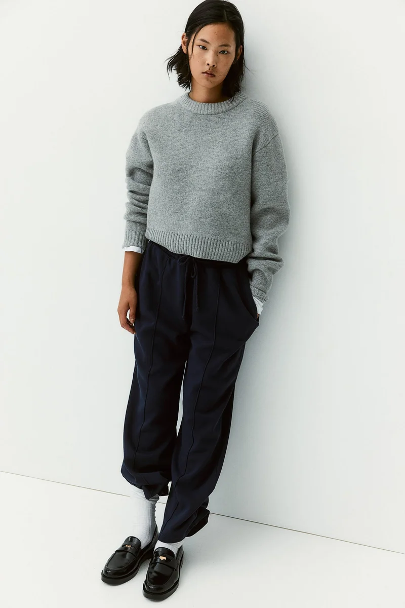 H&M Crease-Front Sweatpants