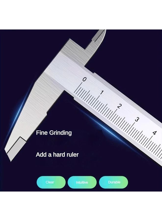 150 Vernier Caliper Heavy Duty High Carbon Steel Machining Engineering DIY Tool - Image 5