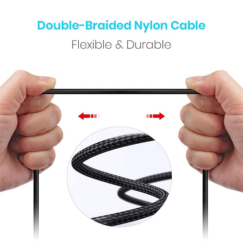 Nylon Braided Surface USB-C Charging Cable PD 15V for Surface Pro 7/6/5/4/3, Surface Laptop 3/2/1, Surface Go - Image 4