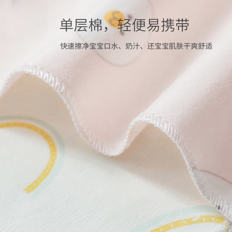 منشفة تغذية الأطفال من القطن النقي، منديل يدوي، منتجات الأطفال، حديثي الولادة، منشفة وجه فائقة النعومة، منشفة مربعة صغيرة - Image 5