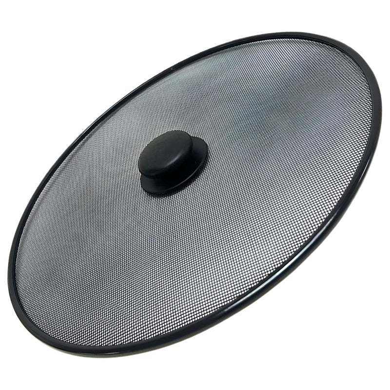 Stainless Steel Stove Cover - Multi-Functional Pan Lid with Splatter Guard for Cooking, Frying, and Reducing Grease Mess, Durable Design for Kitchen Efficiency and Cleanliness (1PCS) - Image 1