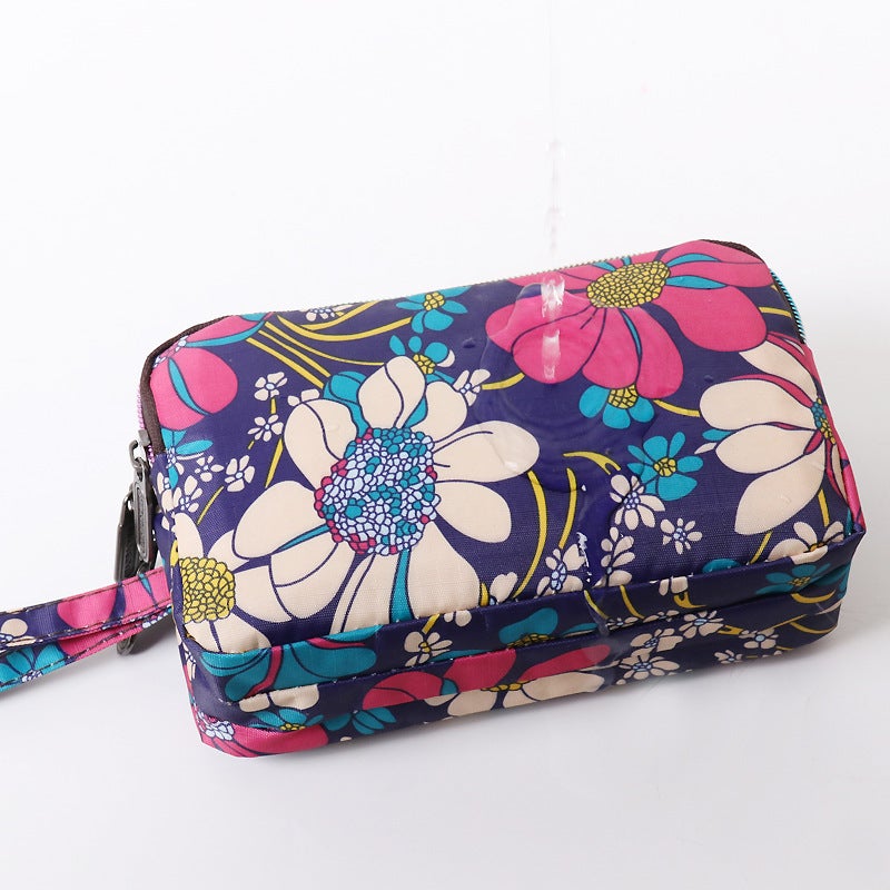 6Inch Waterproof Phone Bag Three-Layer Separation Long Wallet Wrist Bag Fabric Coin Purse Women'S Bag Waterproof Upgrade - Image 3