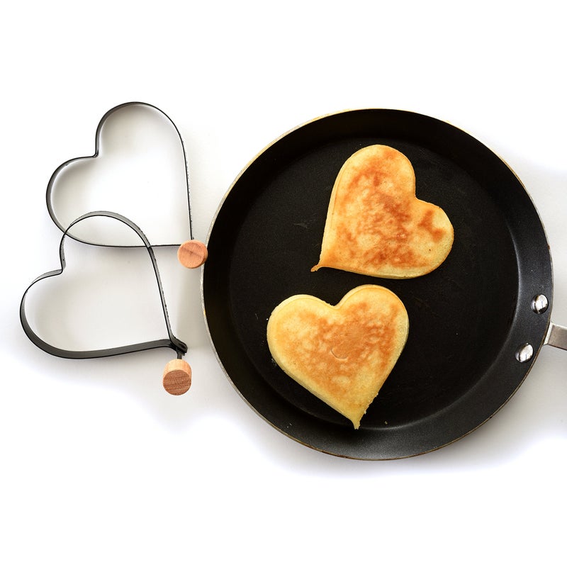 Norpro Nonstick Heart Pancake/Egg Rings, Set of 2 - Image 5