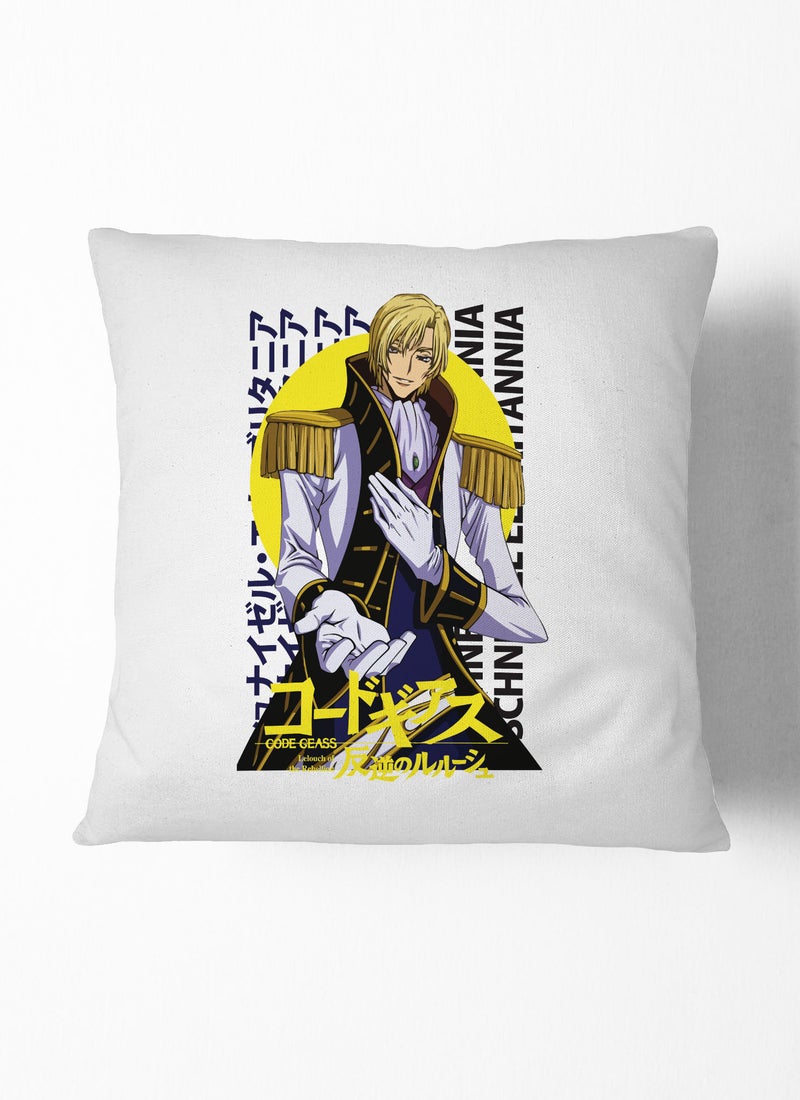 LOUD UNIVERSE Code Geass Jar Code Geass Couch Cushion Schneizel el Britannia Decorative Cushion Shunaizeru eru Buritania Lelouch of the Rebellion-Manga Fan Gift - Image 1