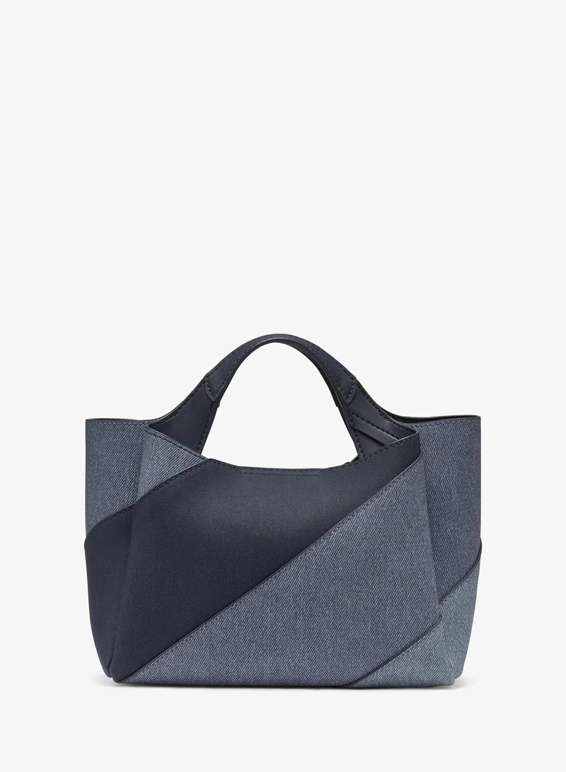 DKNY DENIM MULTI Willa Mini Satchel for Women | Best Price UAE