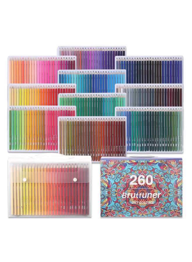 Brutfuner Color Color Pencil 120 Color Lead 180 Color Oil Color Pencil Graffiti Color Pen - Image 1