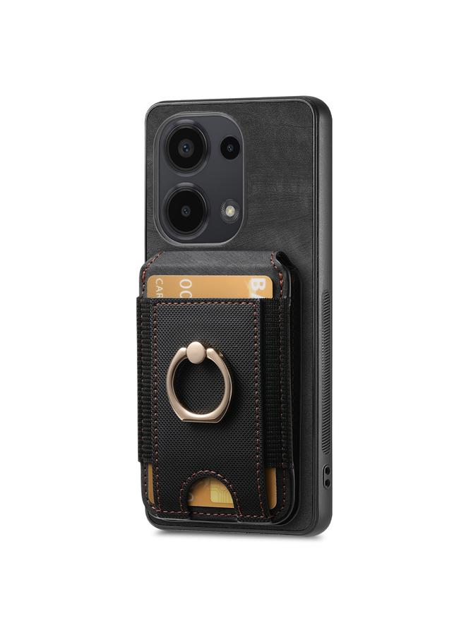 erorex Case For Xiaomi Mi 11T/11T Pro Retro Splitable Magnetic Stand Card Bag Leather Phone Case - Image 2