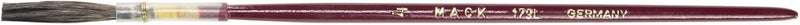 Mack Brush Andrew Mack Brown Kazan Squirrel Hair Lettering Quill Series 179L Size 4 - Image 1