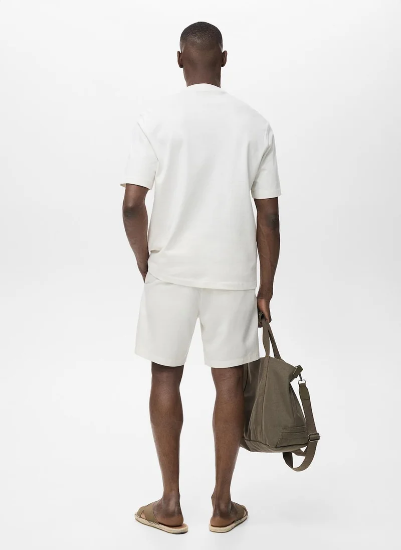 Mango Man Anouk Crew Neck T-Shirt