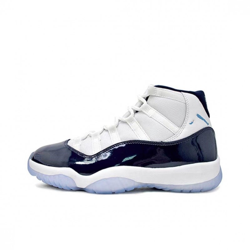 Pure Original Aj11 Big Devil Joe 11 Black And White Red High-Top Baby'S Breath Kang Buckle Black And Red Sports Shoes - Image 1