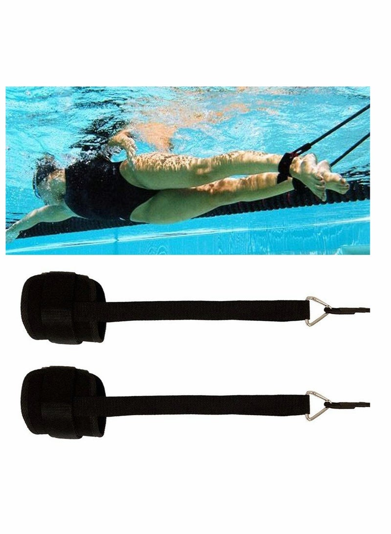 KASTWAVE Swim Ankle Strap Stationary Swimmer Swim Lap Swim Training Leash - Image 5