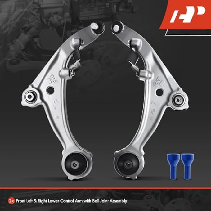 HP 2 X Front Lower Control Arm Assembly With Ball Joint  Bushing Compatible With Nissan Altima 2007 2008 2009 2010 2011 2012 2013 Replace  K620195 K620196 - Image 5