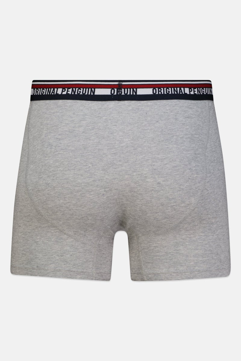 Original Penguin شورت بوكسر مخطط للرجال 2 قطعة، متعدد الألوان - Image 3