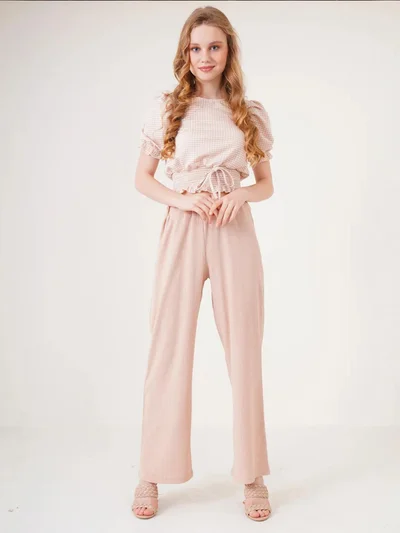 BIG DART BDART Textured Relaxed Fit Knit Pants