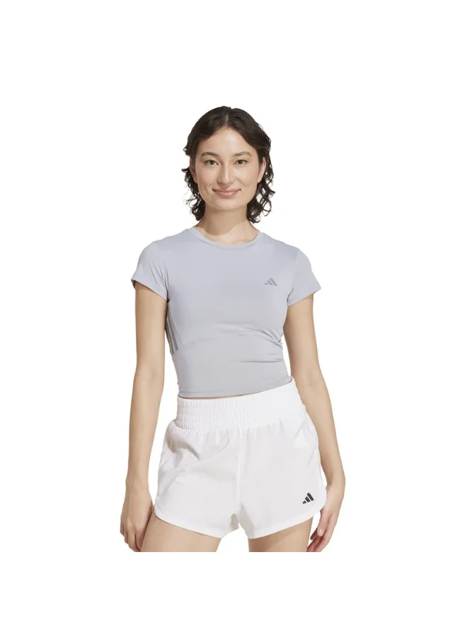 adidas Adidas Hyg Shn Baby T Grey T-Shirt (Short Sleeve) T-Shirts For Women
