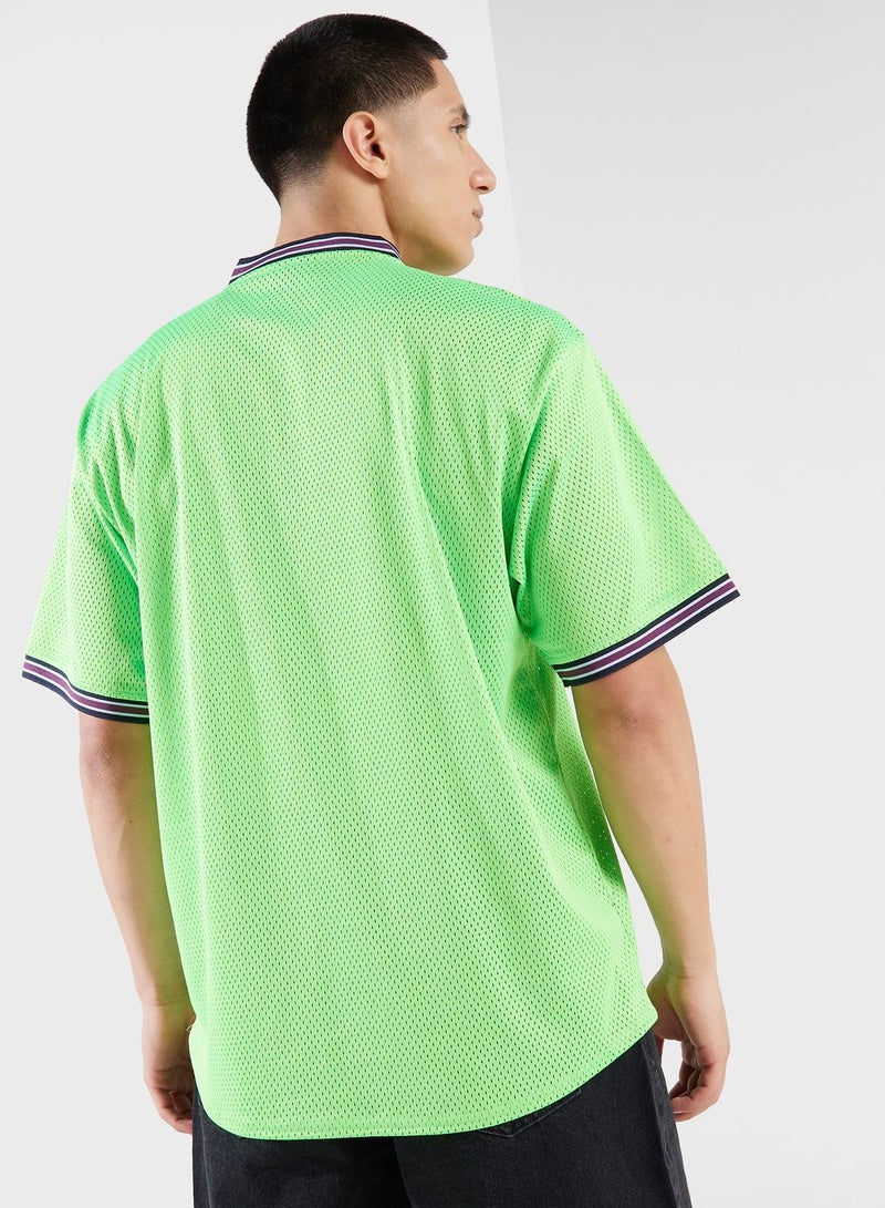 هاف تيشيرت هينلي بنصف كم - Image 2