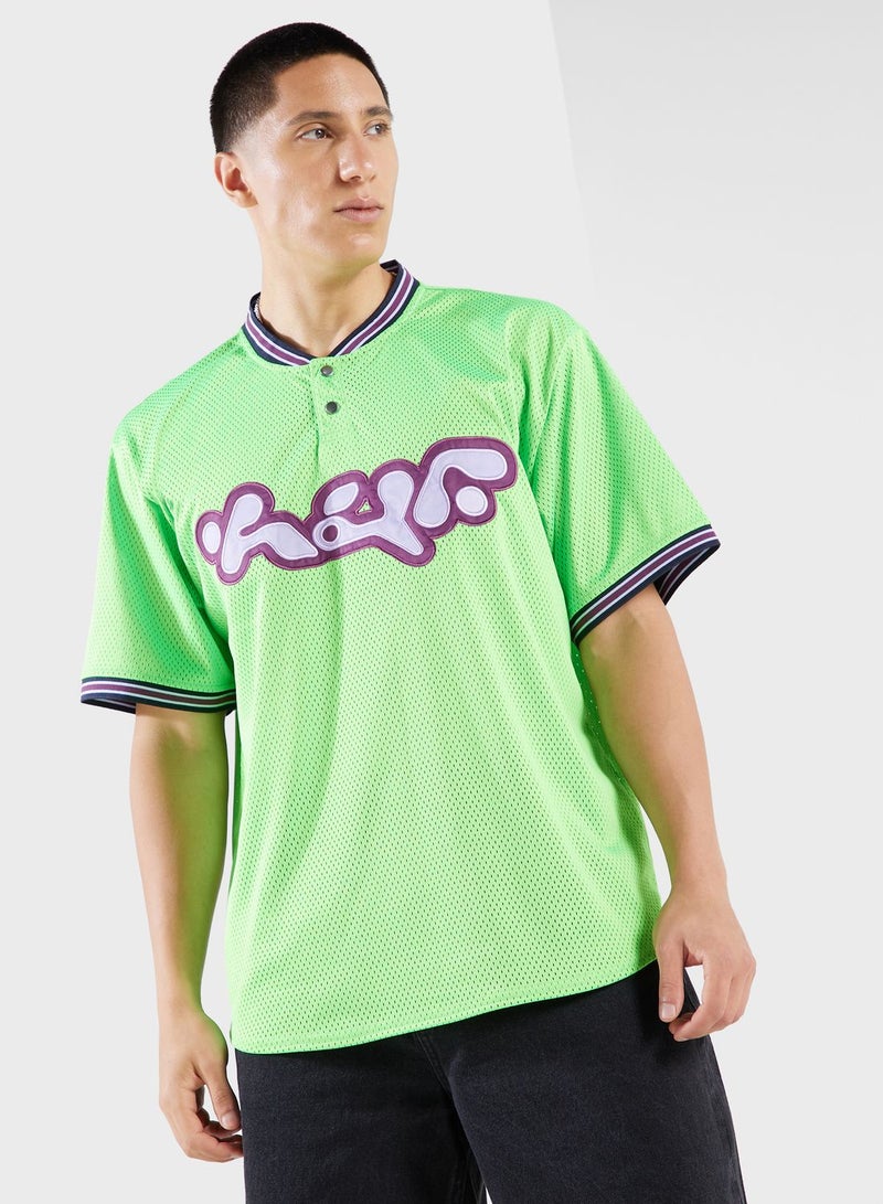 هاف تيشيرت هينلي بنصف كم - Image 1