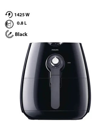 مقلاة هوائية من مجموعة فيفا 0.8 L 1425 W HD9220 أسود