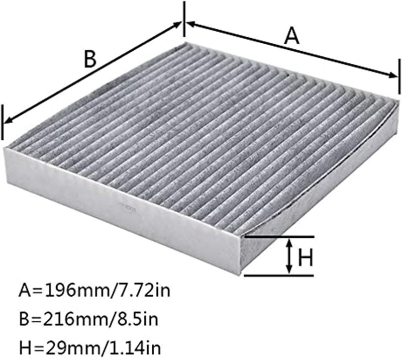 Wivplex Activated Carbon Cabin Air Filter for Lexus - Image 3