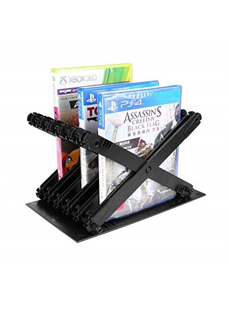 11 Pieces X Style Game Disc CD DVD Storage Rack Holder Stand for PS4 PS3 for XBOX One 360  - Image 3