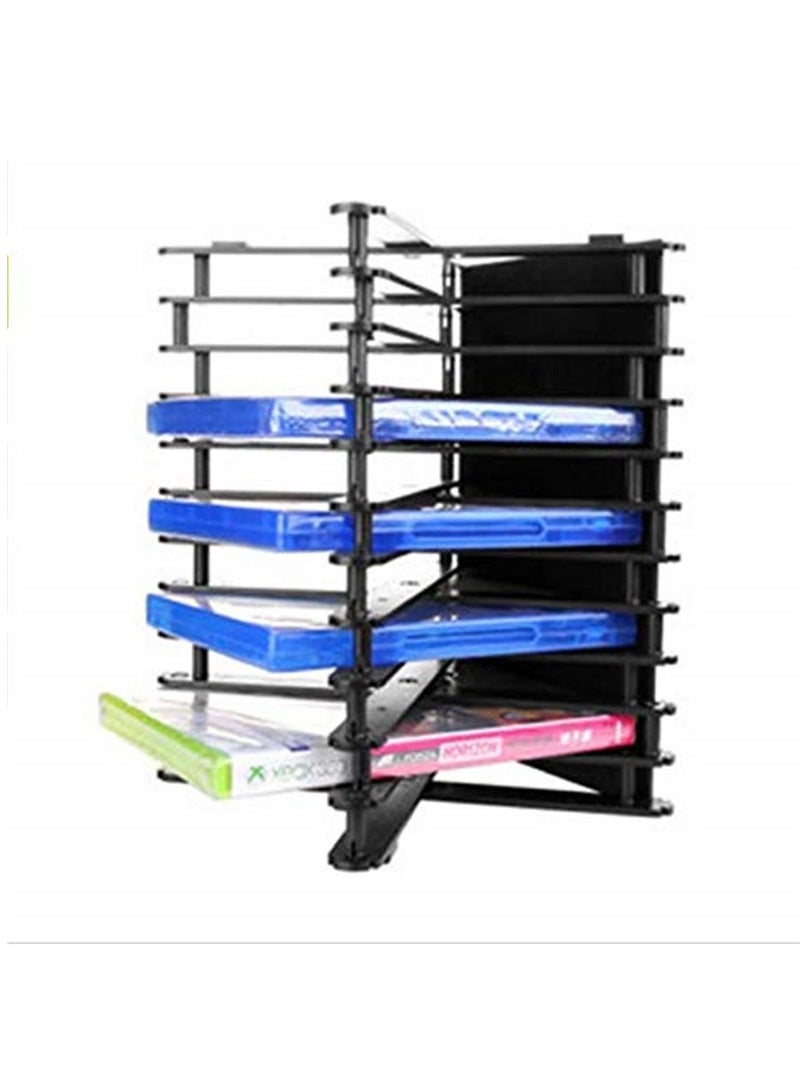11 Pieces X Style Game Disc CD DVD Storage Rack Holder Stand for PS4 PS3 for XBOX One 360  - Image 4
