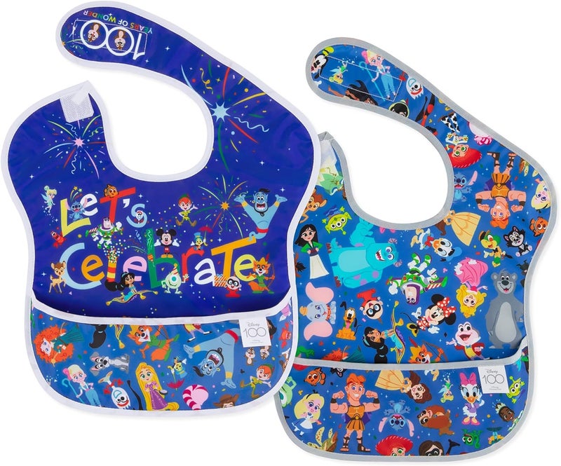Bumkins Disney SuperBib 2-Pack for Babies - Image 1
