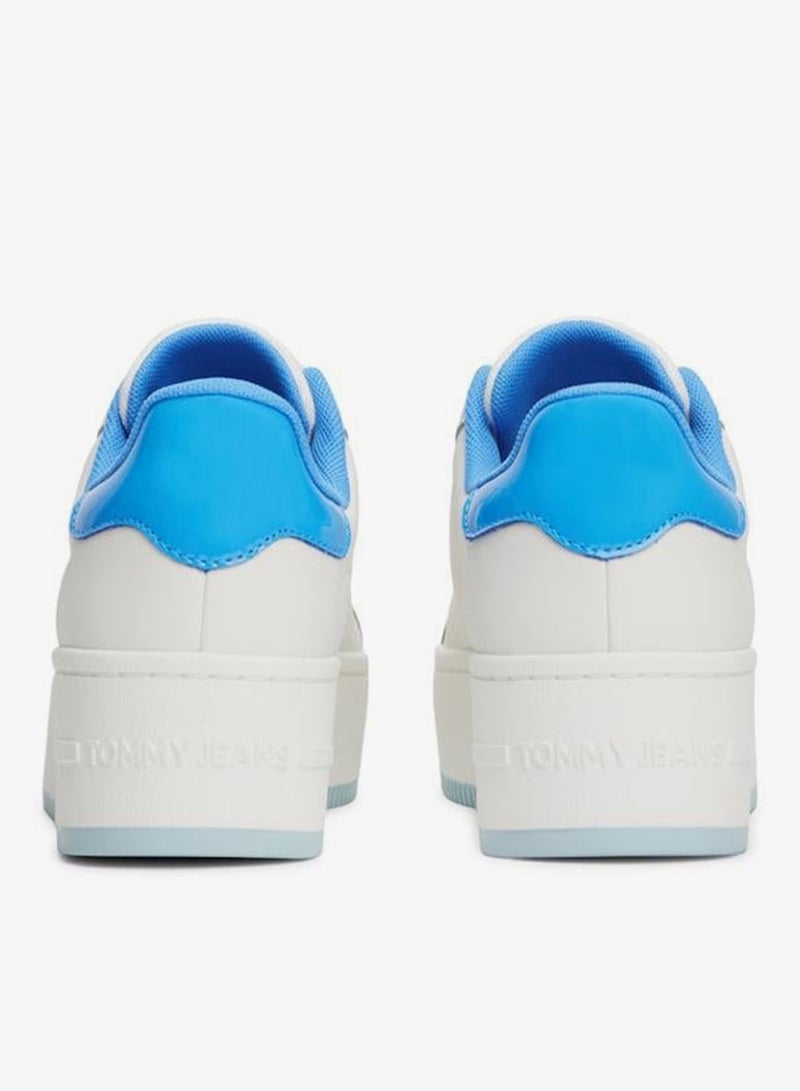 TOMMY JEANS Flatform Patent Lace Ups Sneakers - Image 3